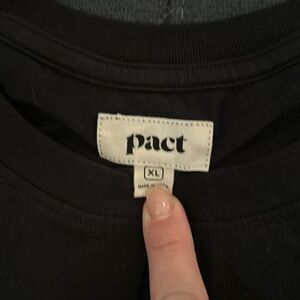 Pact tee shirt dress